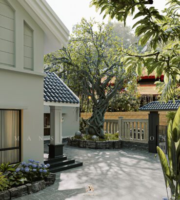 Dự án Garden House: Nội thất gỗ óc chó tối giản, sang trọng và bình yên - Nội thất Mansion