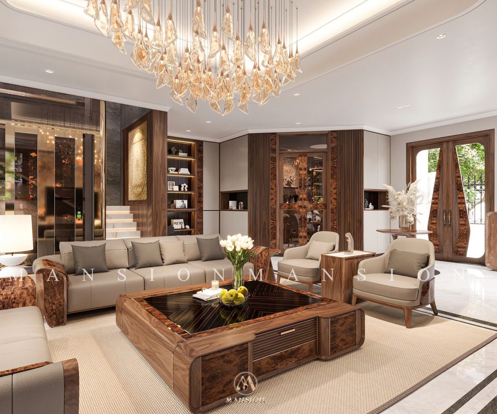 Nội thất biệt thự Vinhomes imperia hai phong - Mansion