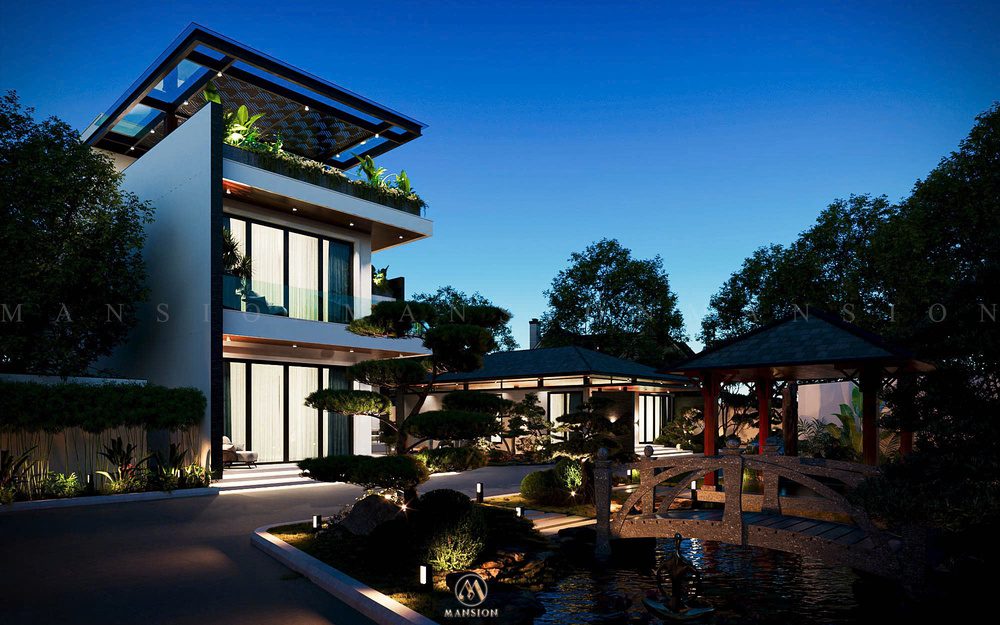 Thiết kế kien truc biệt thự nghi duong - Mansion