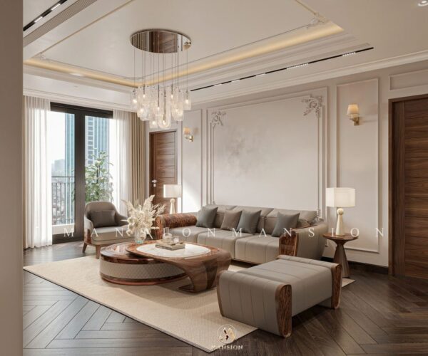 Dự án: Cải tạo thiết kế thi công nội thất chung cư Vinhomes Greenbay, căn hộ cao cấp