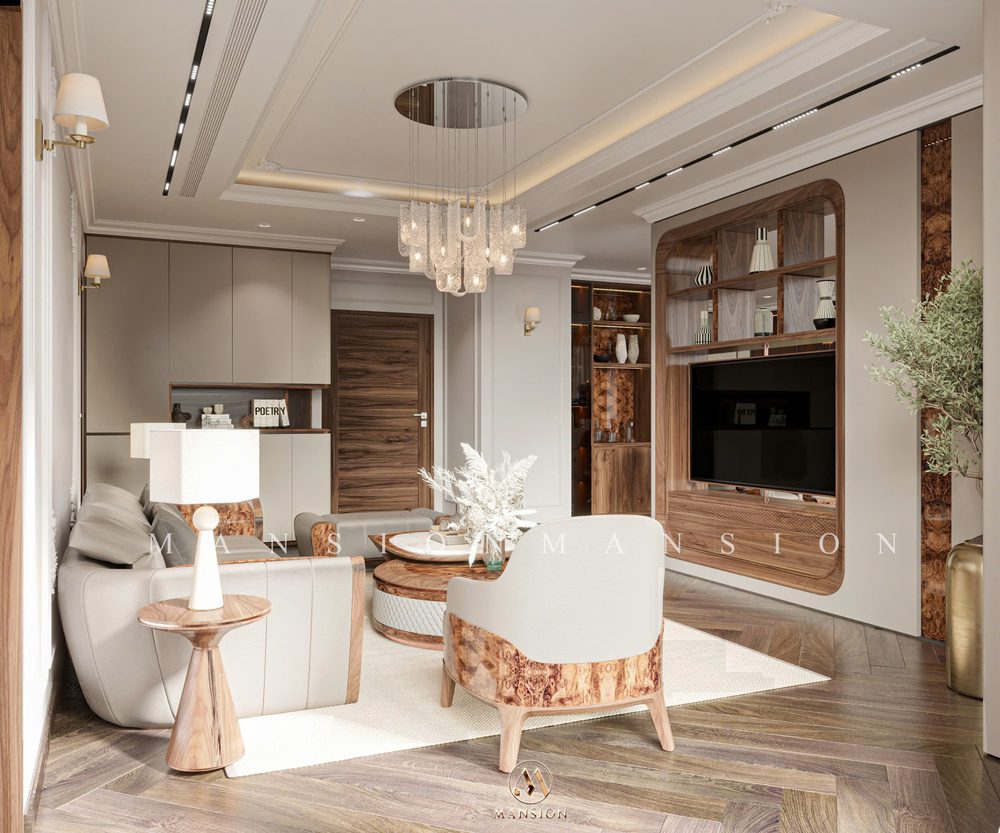 Thiết kế nội thất chung cư Vinhomes greenbay - Mansion