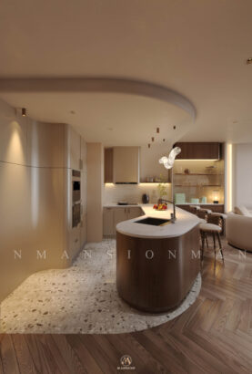 Dự án: Thiết kế nội thất căn hộ cao cấp 90m2 hiện đại, cá tính - ảnh 14