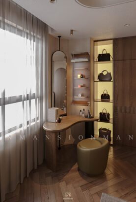 Dự án: Thiết kế nội thất căn hộ cao cấp 90m2 hiện đại, cá tính - ảnh 20