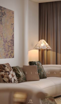 Dự án: Thiết kế nội thất căn hộ cao cấp 90m2 hiện đại, cá tính - ảnh 3